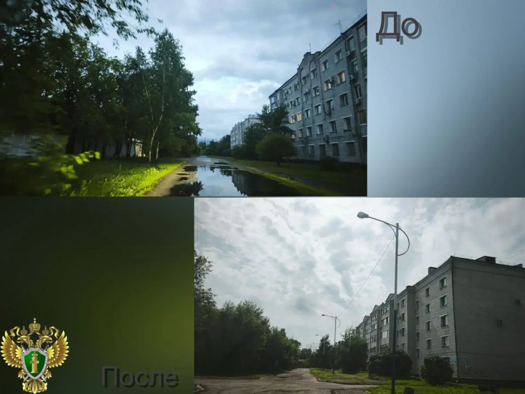 В Белогорске улица получила освещение после проверки прокуратуры