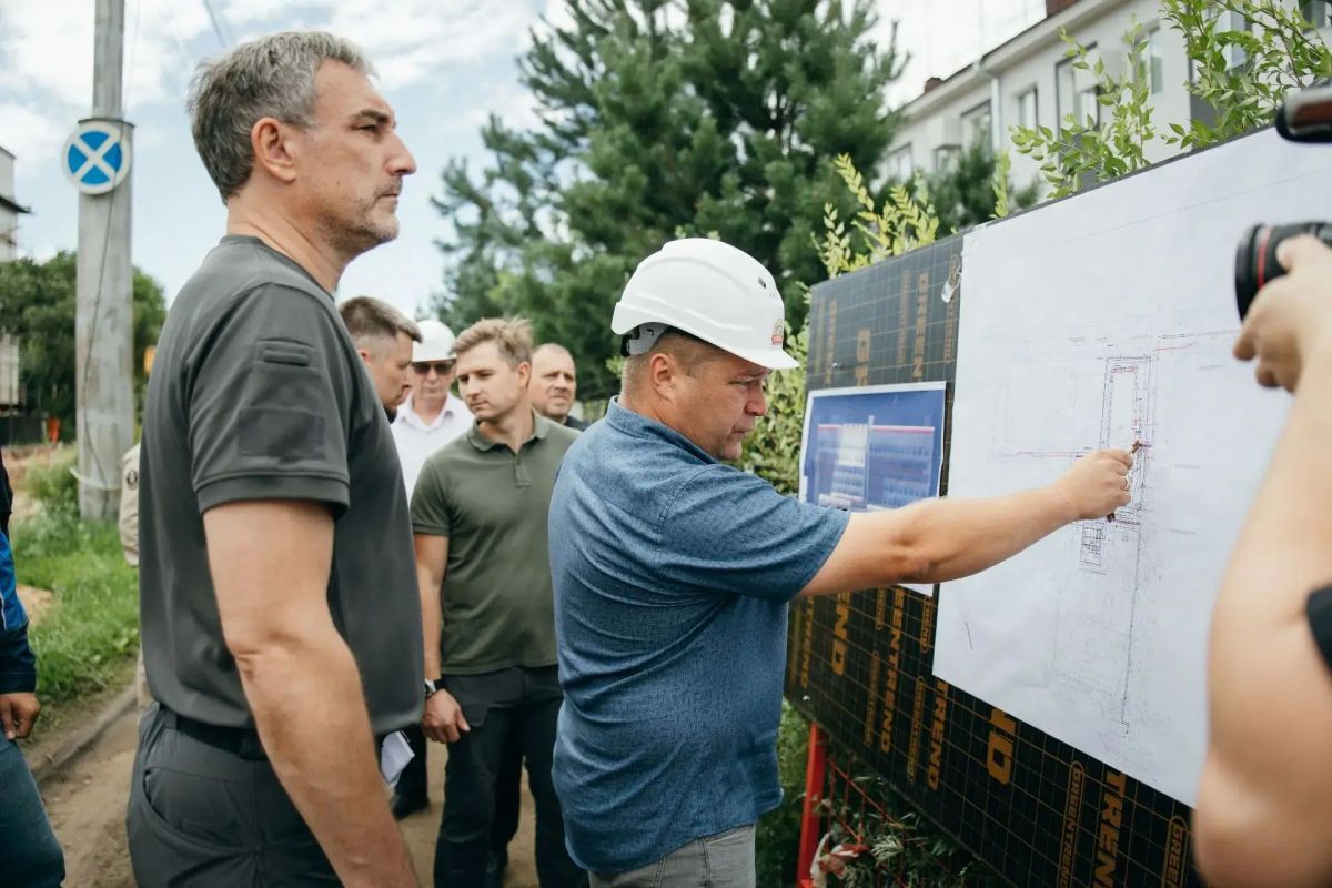 Василий Орлов: Посетил стройплощадку будущего роддома в Благовещенске Василий Орлов: Посетил стройплощадку будущего роддома в Благовещенске