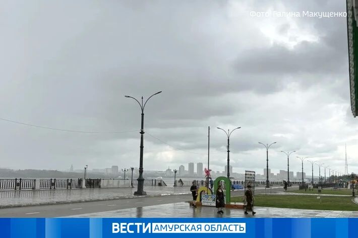 В Приамурье снова придет непогода