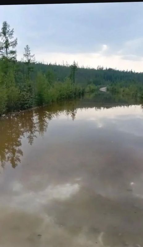 В Тындинском округе ограничено движение транспорта к селу Ларба В Тындинском округе ограничено движение транспорта к селу Ларба