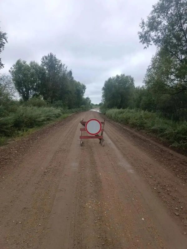 С двумя селами прервалось транспортное сообщение