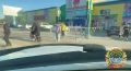 В Белогорске два подростка на мотоцикле проехали по пешеходному переходу на красный свет