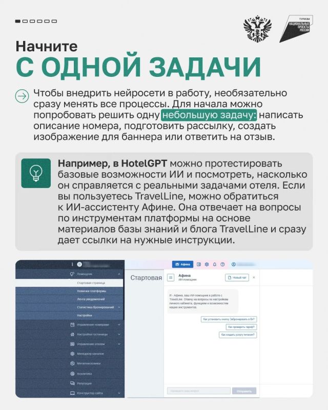 ИИ на ресепшене: как отельеру начать работать с нейросетями ИИ на ресепшене: как отельеру начать работать с нейросетями