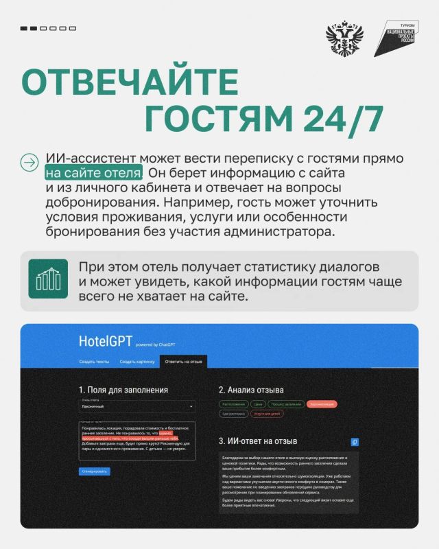 ИИ на ресепшене: как отельеру начать работать с нейросетями ИИ на ресепшене: как отельеру начать работать с нейросетями