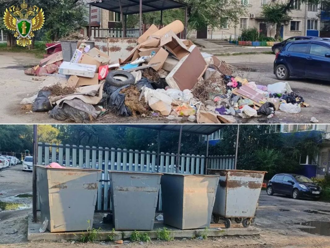 В Белогорске управляющая организация устранила мусорные завалы по итогам прокурорской проверки