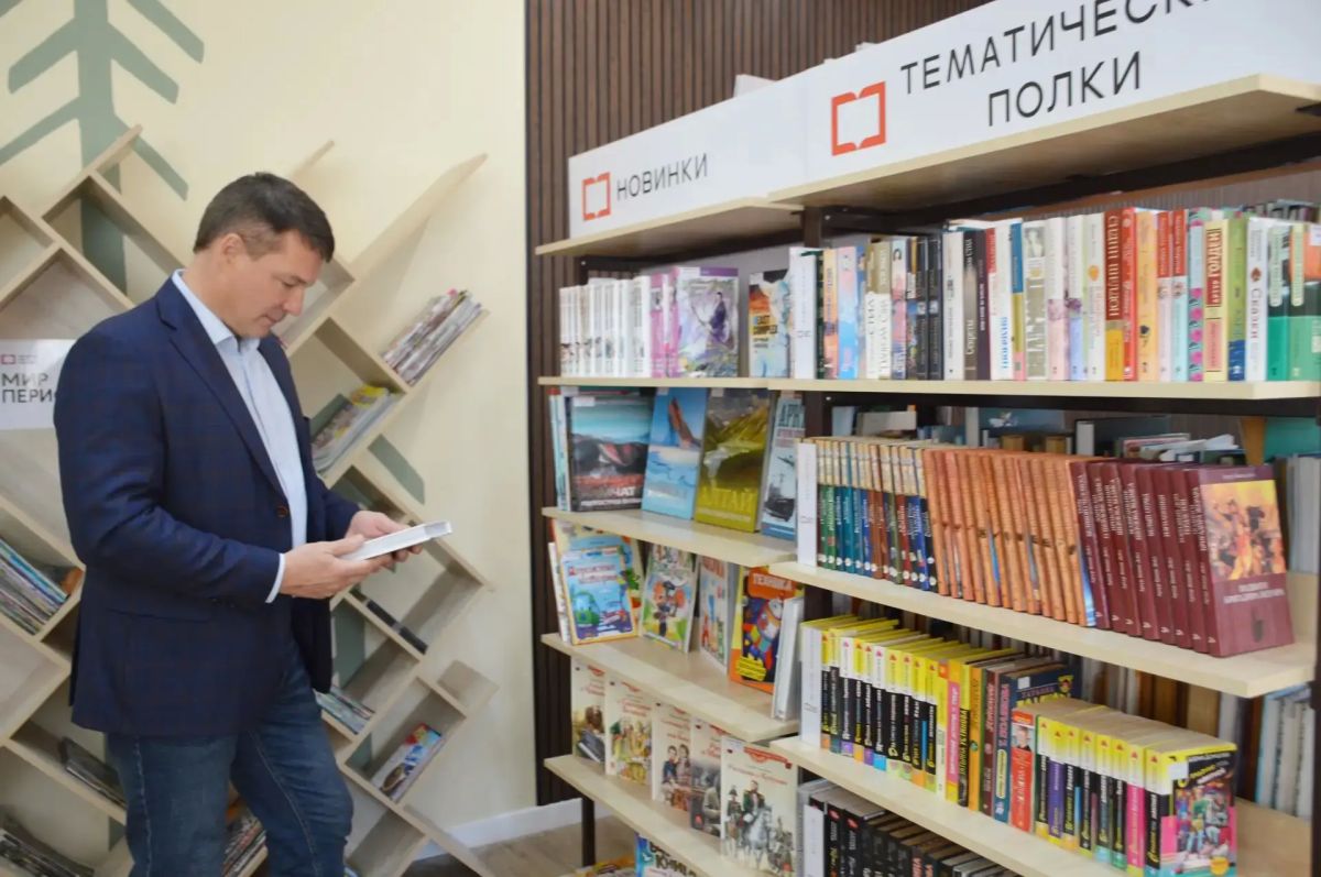 В селе Сосновый Бор открылась первая в Зейском округе модельная библиотека В селе Сосновый Бор открылась первая в Зейском округе модельная библиотека
