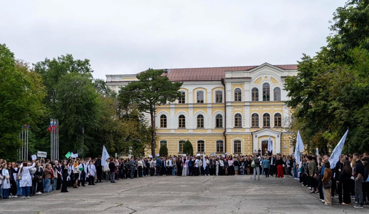 «В добрый путь»: Валентина Калита поприветствовала студентов ДальГАУ «В добрый путь»: Валентина Калита поприветствовала студентов ДальГАУ