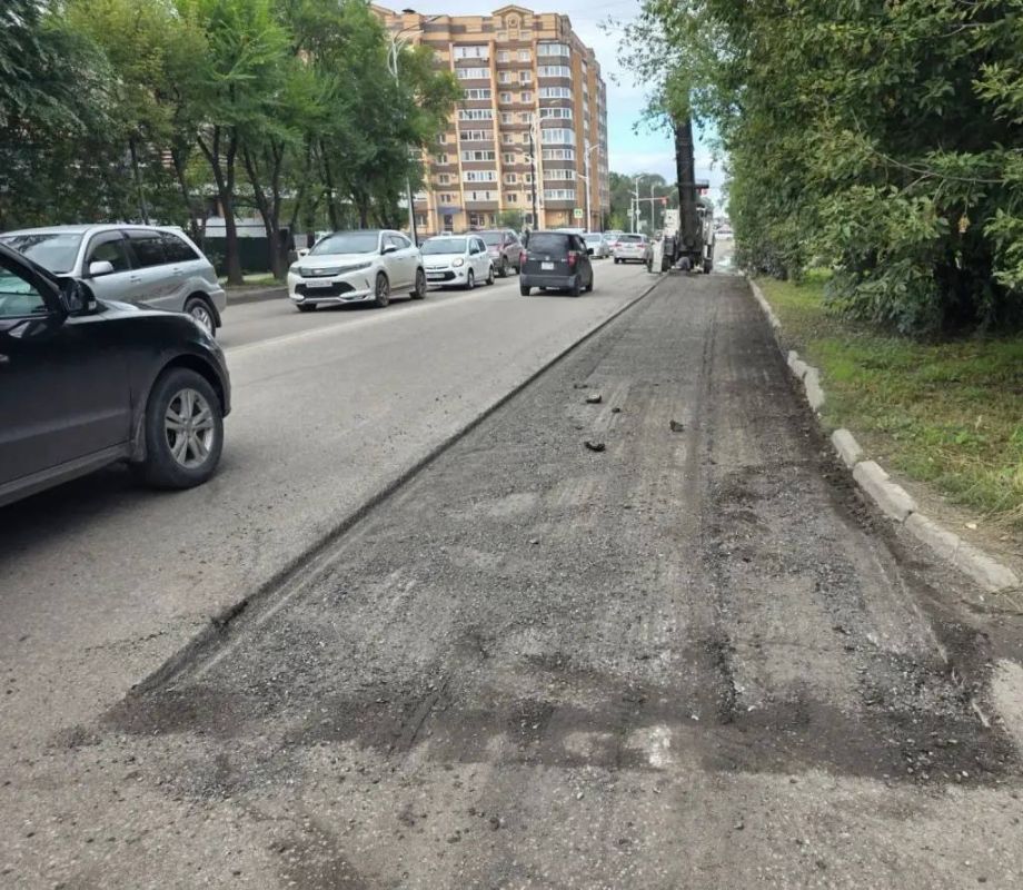 Олег Имамеев: В Благовещенске активно идет вторая волна ямочного ремонта Олег Имамеев: В Благовещенске активно идет вторая волна ямочного ремонта