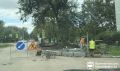 В Благовещенске начали обустраивать парковку на пересечении улиц Пушкина и Фрунзе
