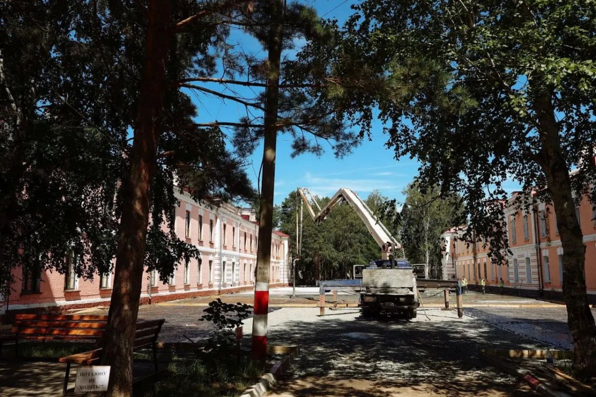 В ДВОКУ проведут масштабный ремонт казармы в рамках президентского нацпроекта «Молодежь и дети» В ДВОКУ проведут масштабный ремонт казармы в рамках президентского нацпроекта «Молодежь и дети»