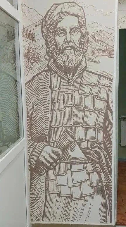 Педагог из Ерофея Павловича превратила стены лицея в панораму истории Приамурья Педагог из Ерофея Павловича превратила стены лицея в панораму истории Приамурья