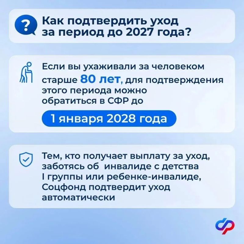 Как будет подтверждаться уход за пожилым или человеком с инвалидностью с 1 января 2027 года Как будет подтверждаться уход за пожилым или человеком с инвалидностью с 1 января 2027 года