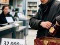 Вынул бутылку напитка стоимостью 32 тысячи рублей, похитил, а пустую коробку вернул на витрину