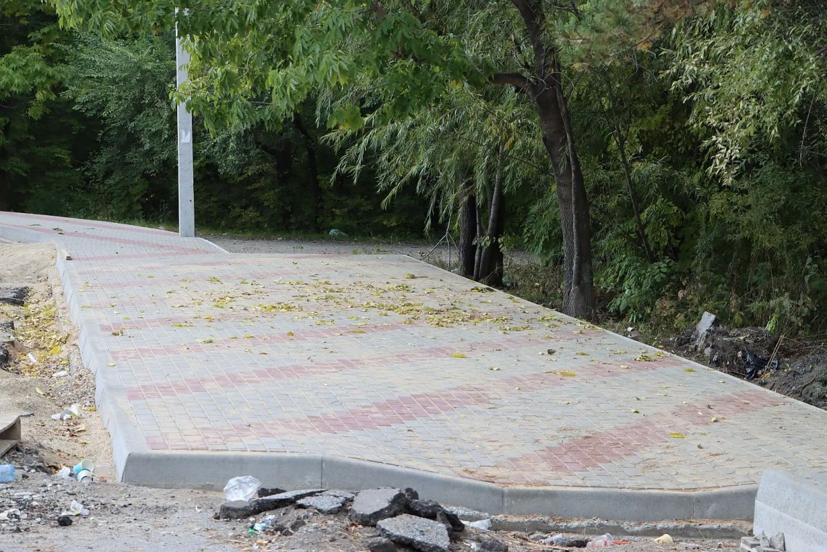 В Свободном Репинский спуск и улицу Гоголя готовят к укладке асфальта В Свободном Репинский спуск и улицу Гоголя готовят к укладке асфальта