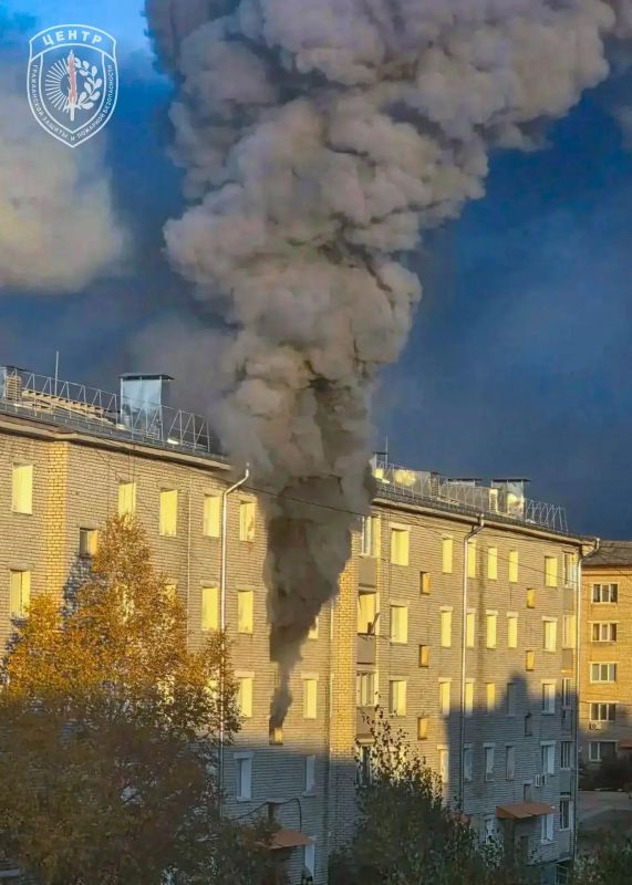 Магдагачинские огнеборцы спасли в пожаре шесть человек, включая трёх детей
