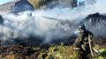 В Ивановском округе ликвидировали пожар в хозпостройке