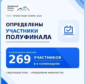 АМУРСКАЯ ОБЛАСТЬ — В ПОЛУФИНАЛЕ «ПРОЕКТНОГО ОЛИМПА 2026»!
