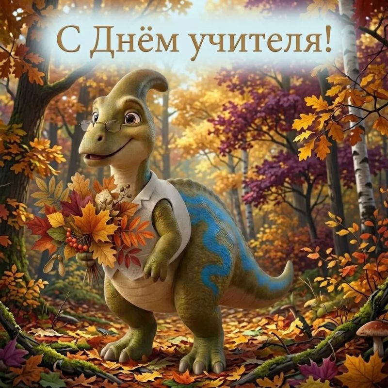 Амуризбирком от всей души поздравляет с Днём учителя!
