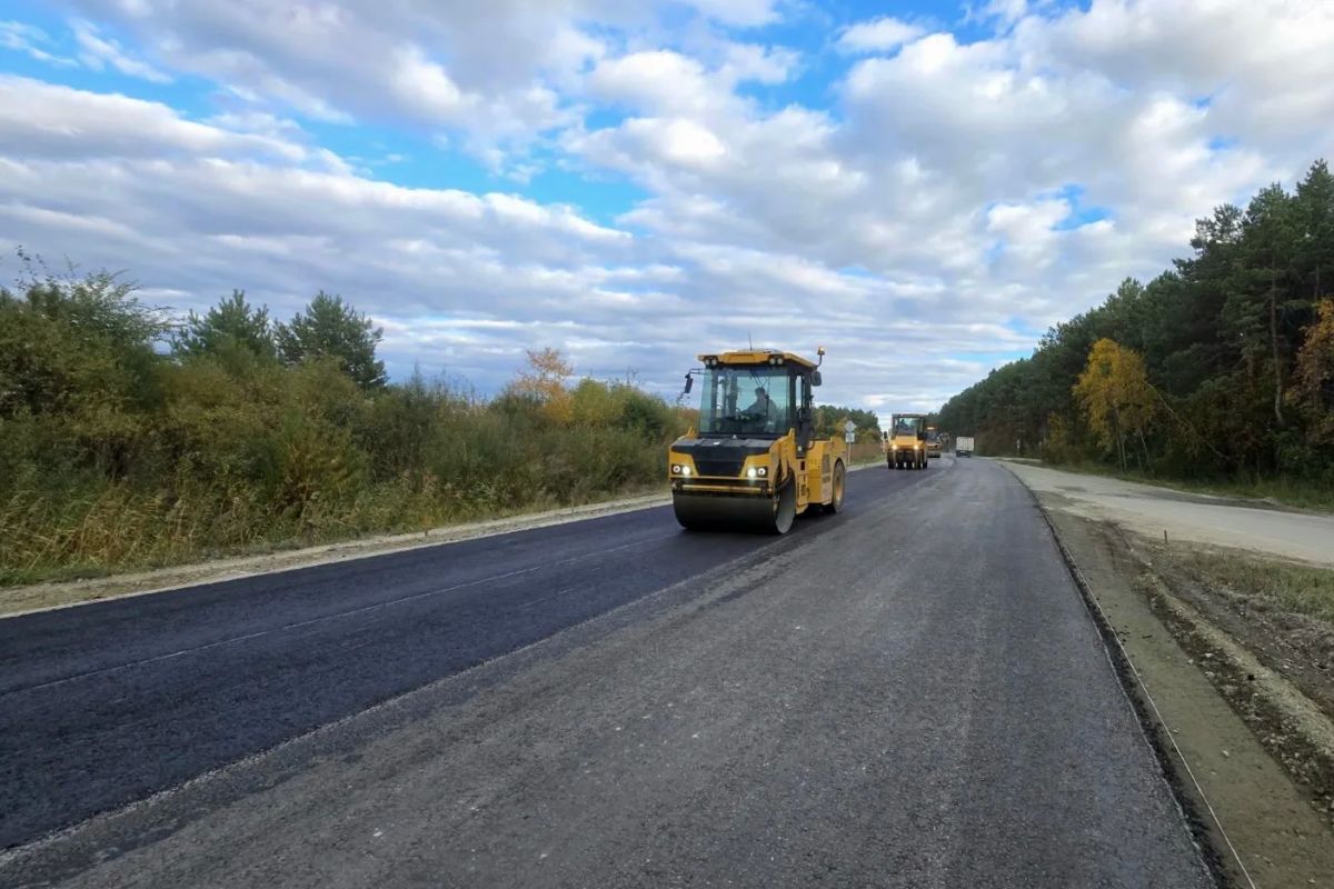 Трасса Белогорск — Серышево в новом асфальте Трасса Белогорск — Серышево в новом асфальте