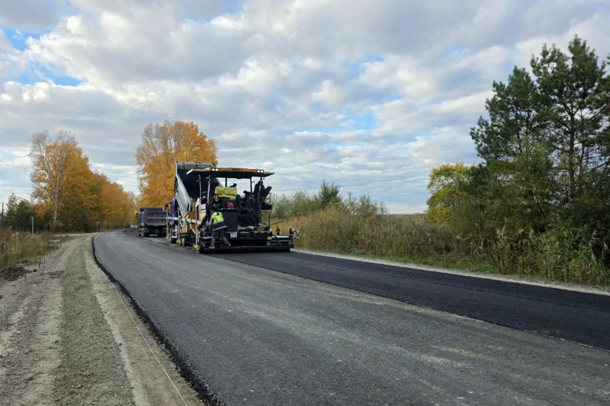 Трасса Белогорск — Серышево в новом асфальте