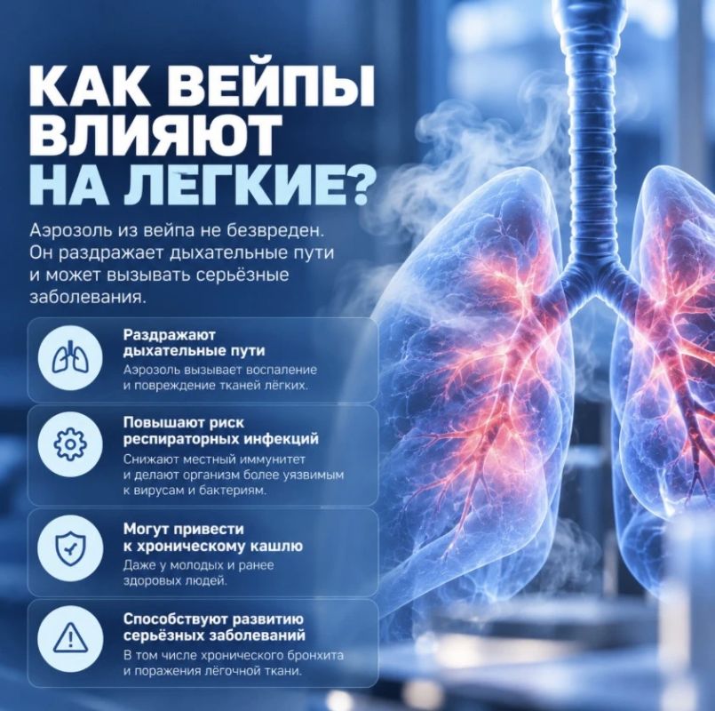 Вейп — не просто «безобидный пар» Вейп — не просто «безобидный пар»