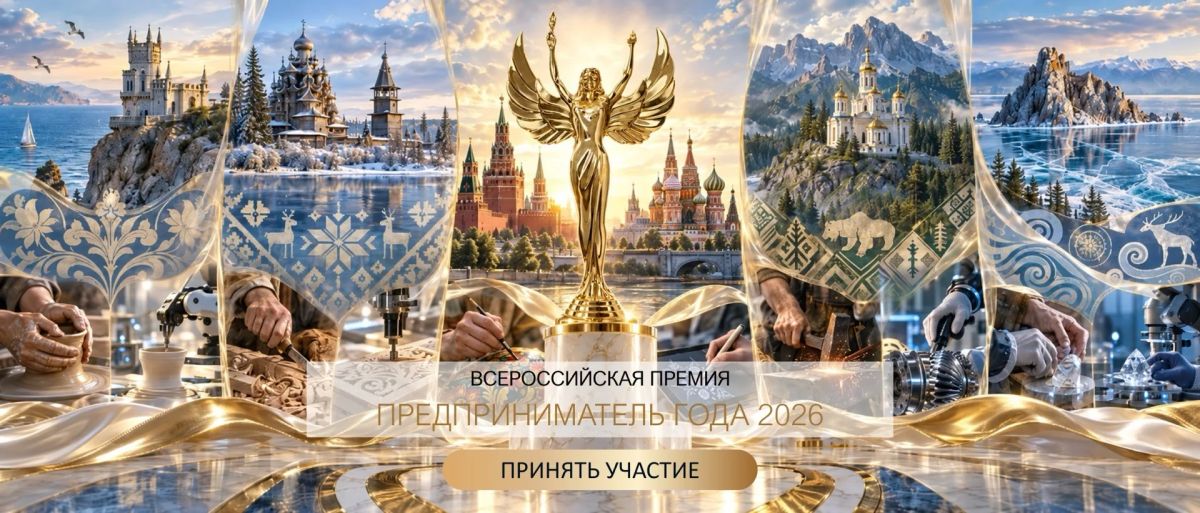 Предпринимателей Амурской области приглашают принять участие во Всероссийской премии «Предприниматель года — 2026»