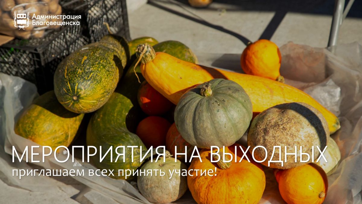Яркие выходные могут провести жители и гости Благовещенска на этой неделе