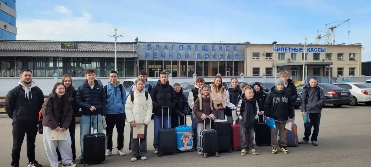 Сборная Приамурья отправилась в Хэйхэ на Международные соревнования по настольному теннису