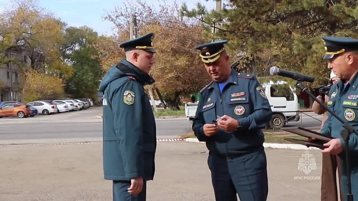 Ключи от новой спецтехники