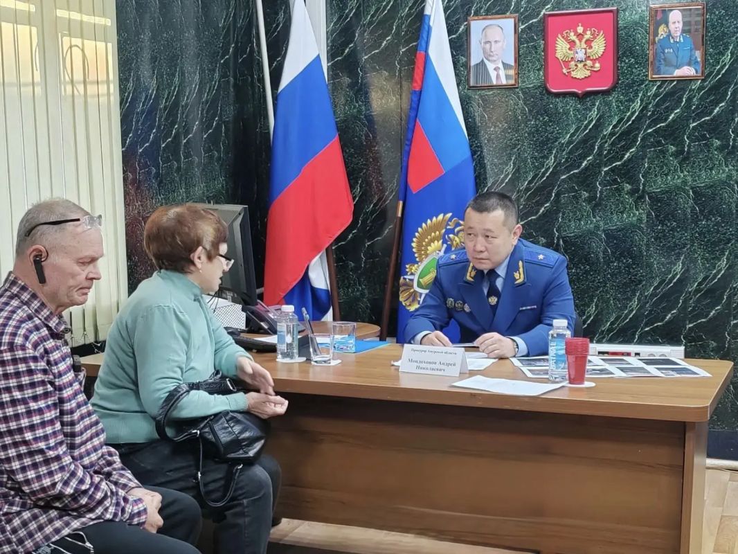 Прокурор Амурской области провел личный прием граждан в Сковородинском муниципальном округе