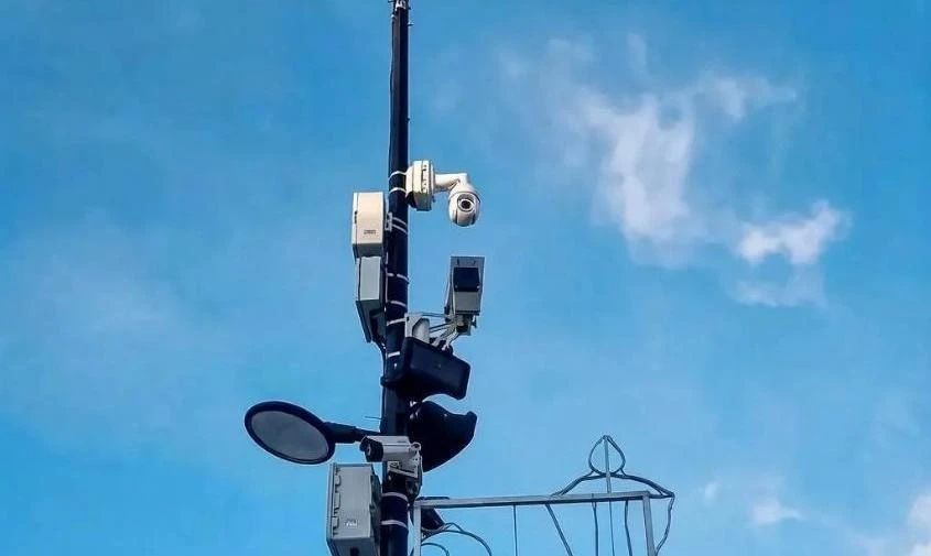 В центре Благовещенска заработала новая камера фотовидеофиксации с обзором в 360 градусов