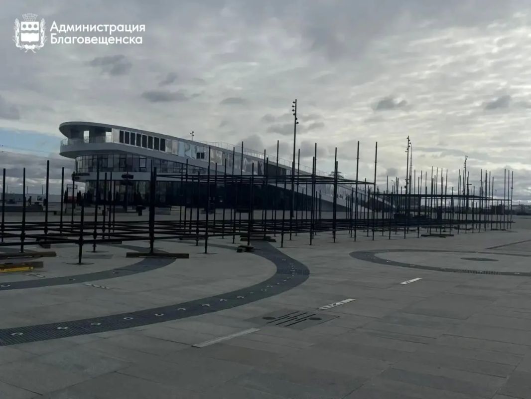 Благовещенск начал подготовку к Новому году