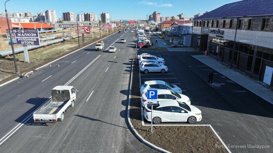 Ремонт участка автомобильной дороги улицы Студенческой между Загородной и Промышленной в столице Приамурья завершен Ремонт участка автомобильной дороги улицы Студенческой между Загородной и Промышленной в столице Приамурья завершен