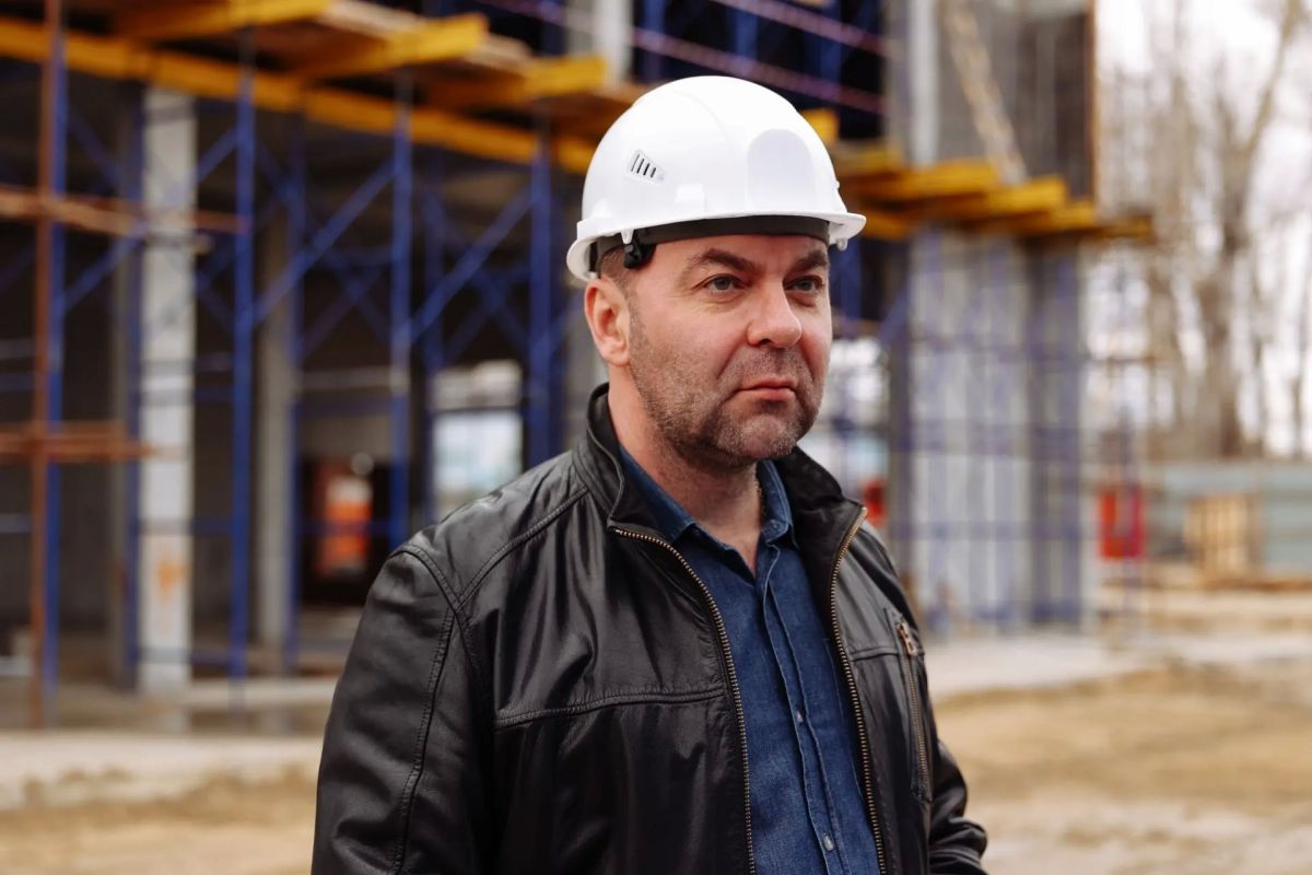 Константин Зиновенко осмотрел строящиеся объекты в Серышево Константин Зиновенко осмотрел строящиеся объекты в Серышево