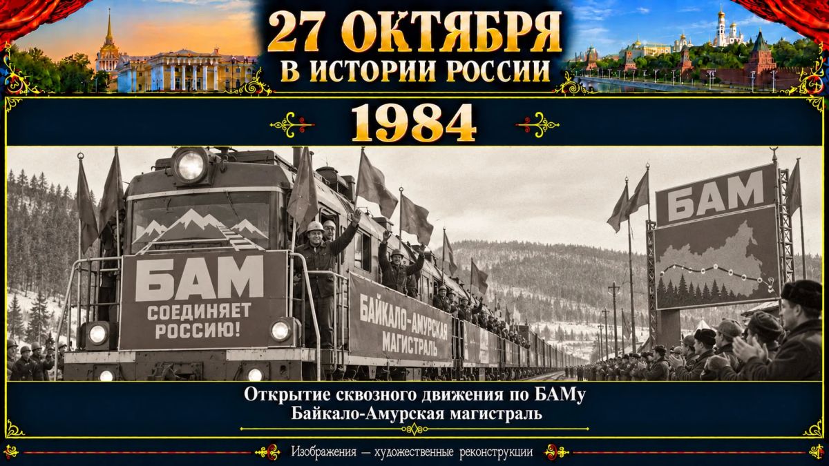 27 октября в истории России 27 октября в истории России